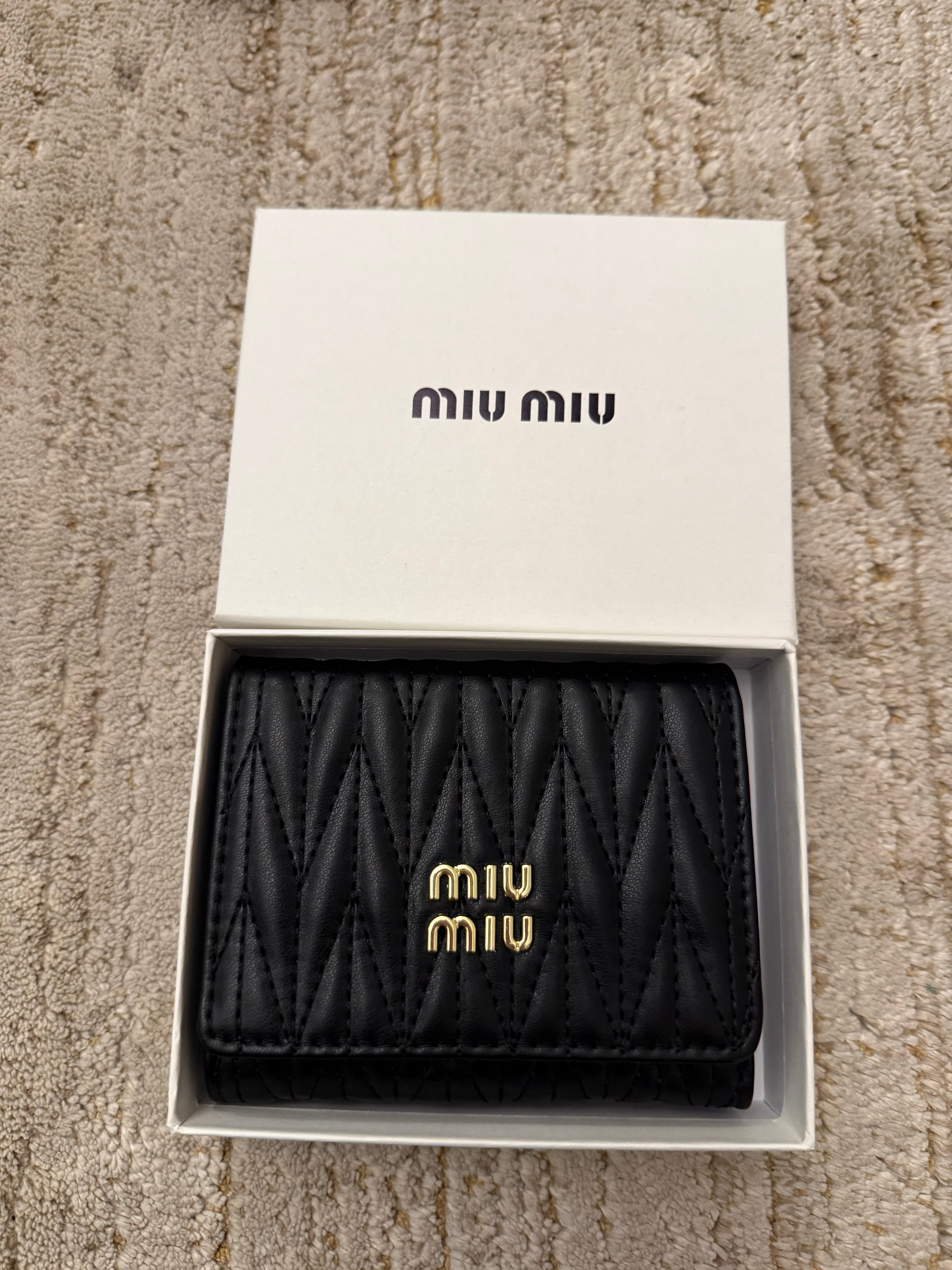 Porte Monnaie Miu-Miu Noir