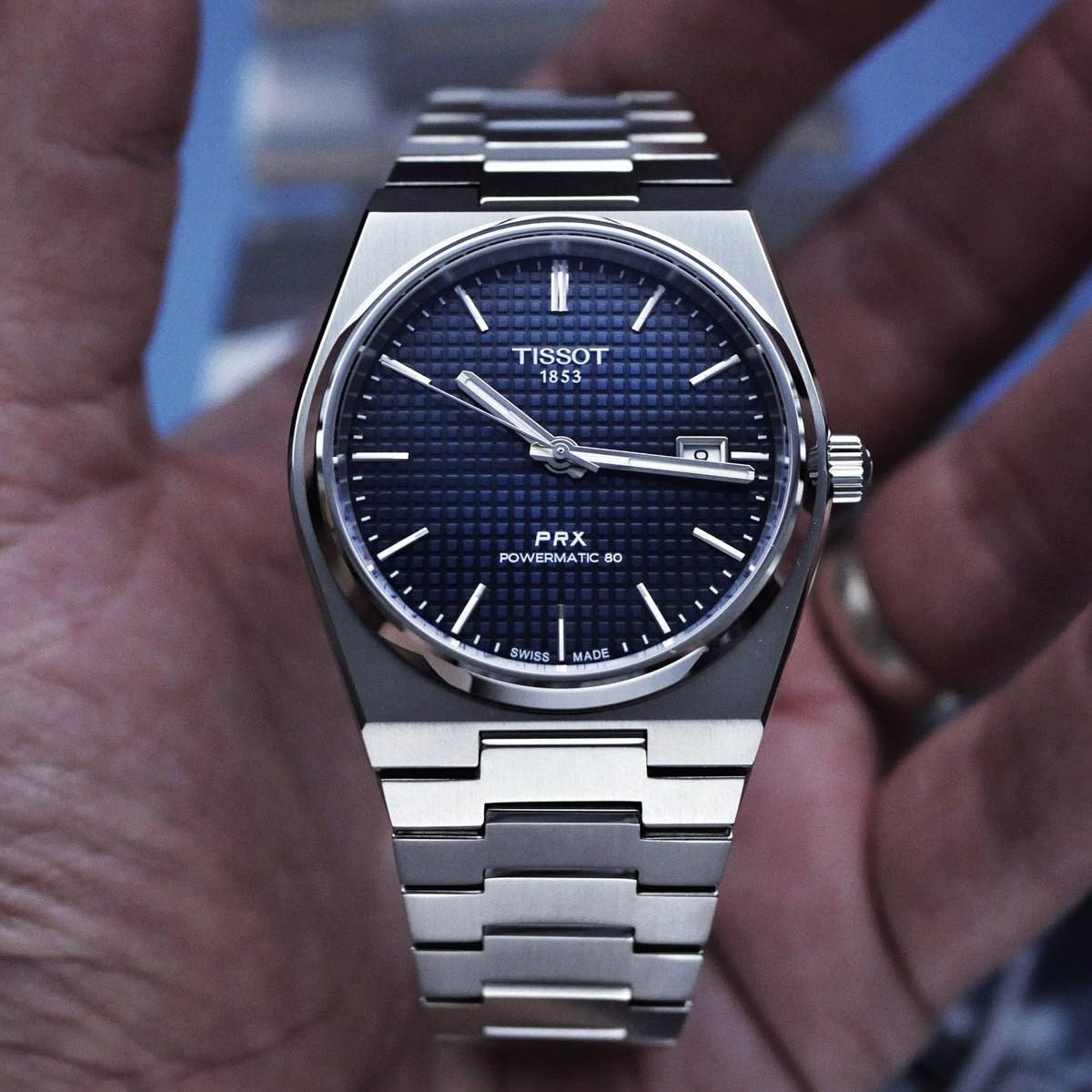 Tissot bleu